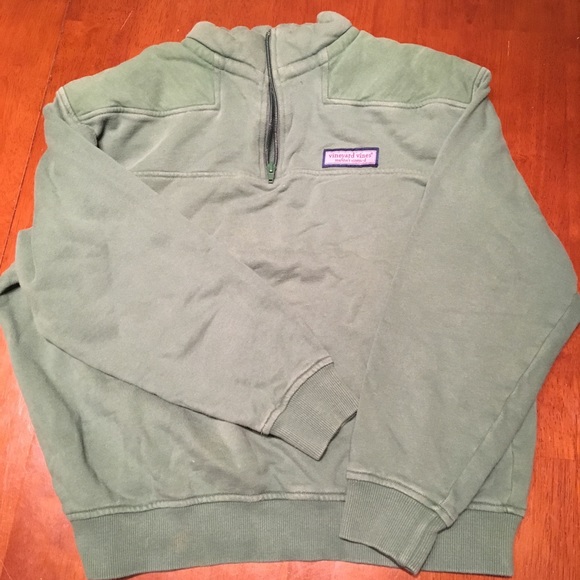 Vineyard Vines Sweaters - Hunter Green Vineyard Vines Shep Shirt